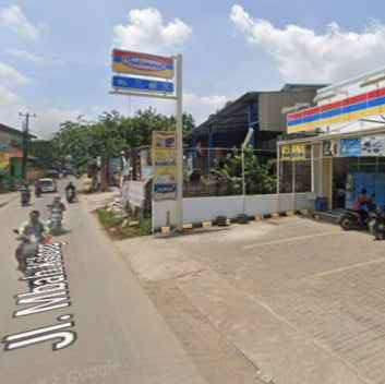 dijual ruko gudang kantor jl raya serang setu