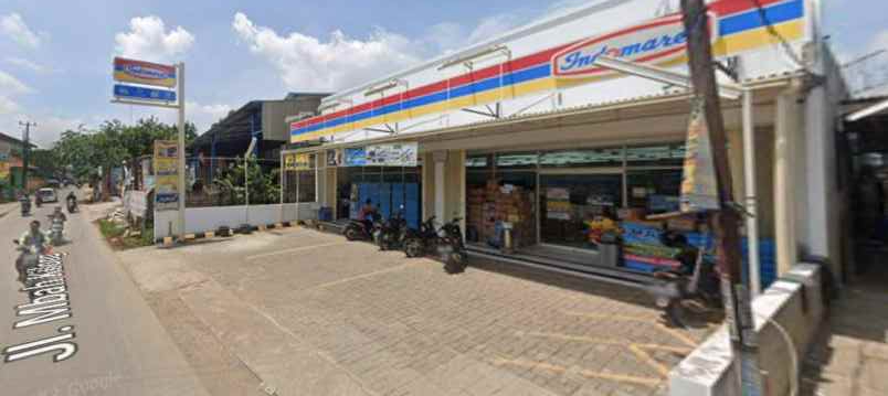 dijual ruko gudang kantor jl raya serang setu