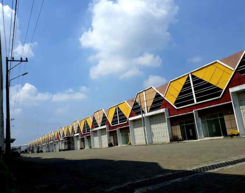 dijual ruko gudang kantor mega trans center ujung