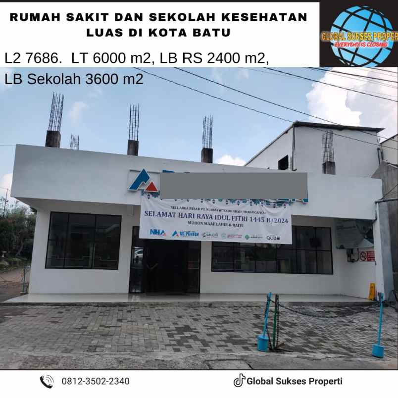 dijual ruko gudang kantor punten