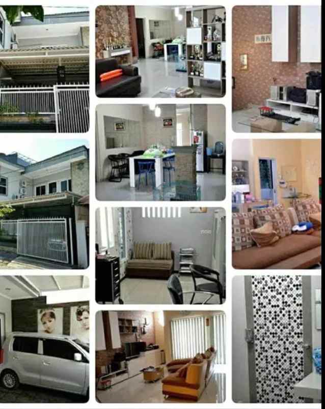 dijual rumah 2 lantai di darmo indah surabaya barat