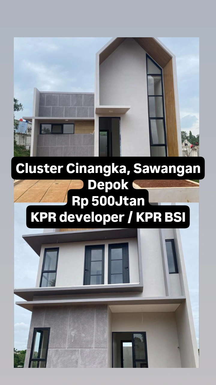 dijual rumah cinangka sawangan