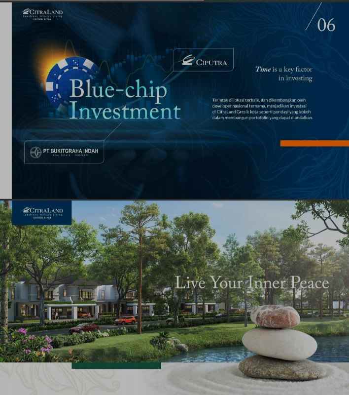 dijual rumah citraland blue oasis