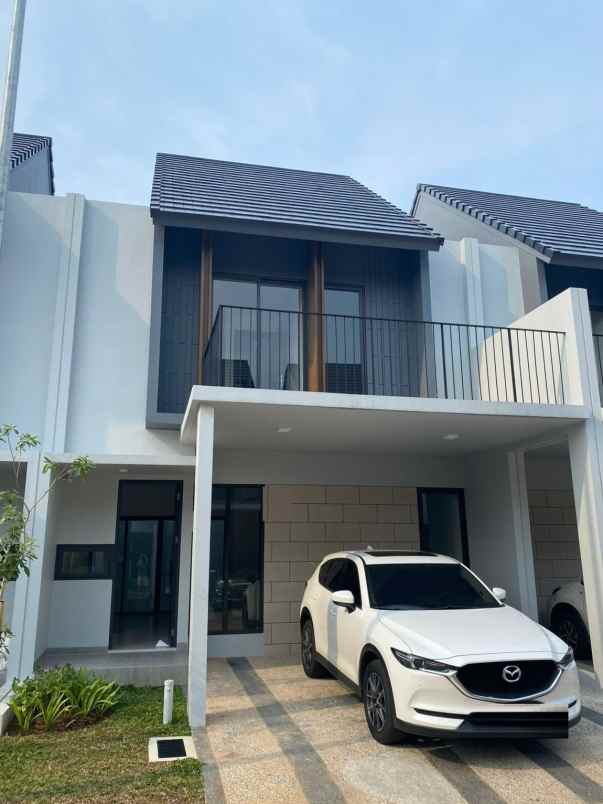 dijual rumah cluster wisteria keppel