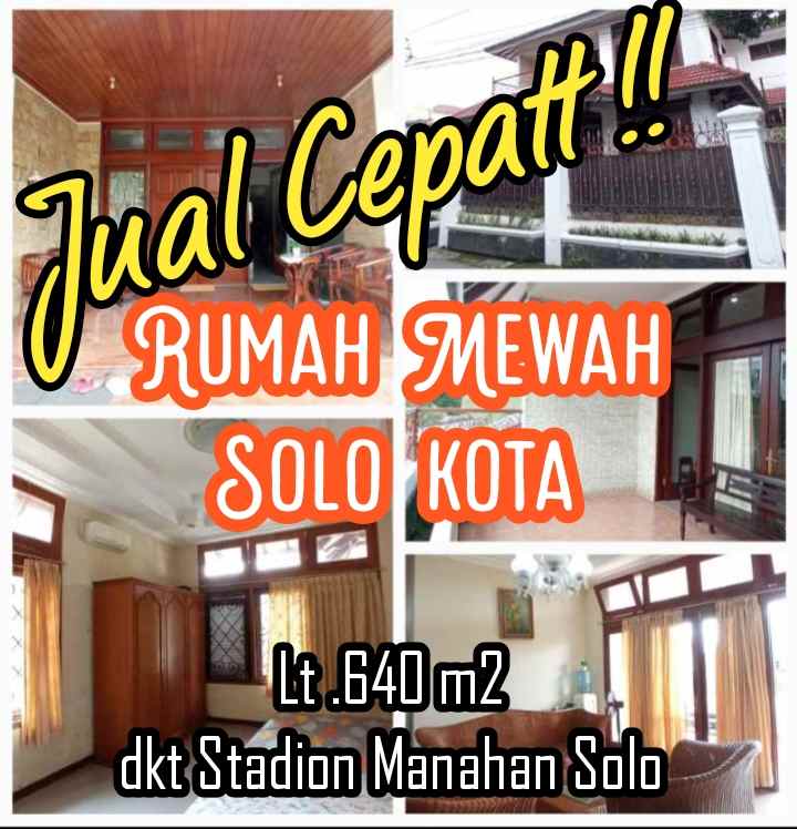 dijual rumah dekat stadion manahan solo