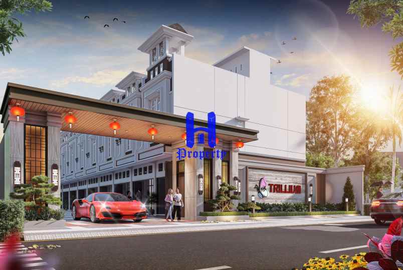 dijual rumah di komplek trillium daerah pancing