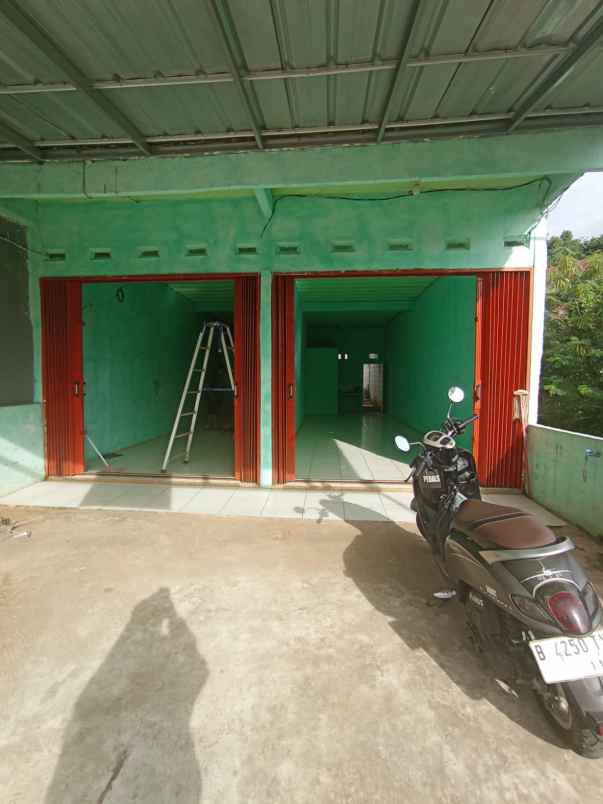 dijual rumah dijual ruko 2 pintu di