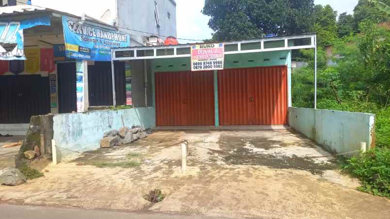 dijual rumah dijual ruko 2 pintu di