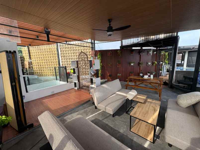 dijual rumah full furnished kavling ciherang depok