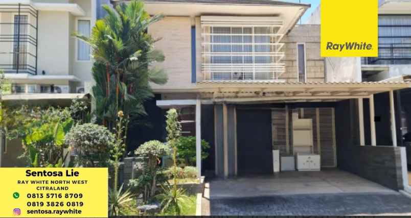 dijual rumah jalan grand eastwood