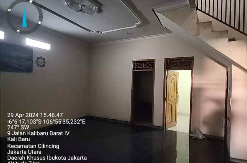 dijual rumah jalan kalibaru timur kel