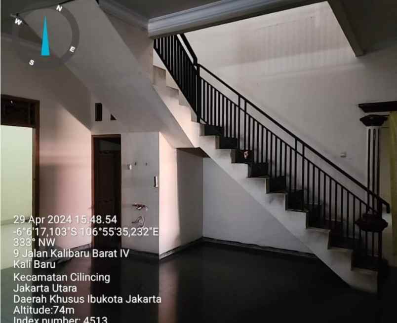 dijual rumah jalan kalibaru timur kel