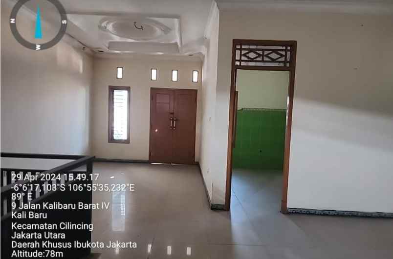 dijual rumah jalan kalibaru timur kel