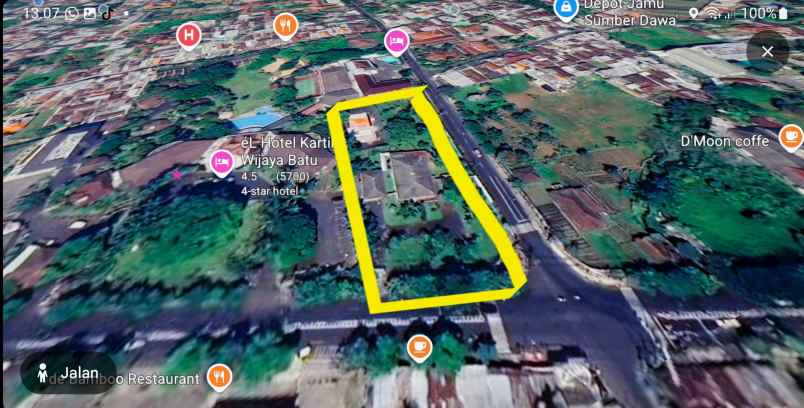 dijual rumah jalan panglima sudirman