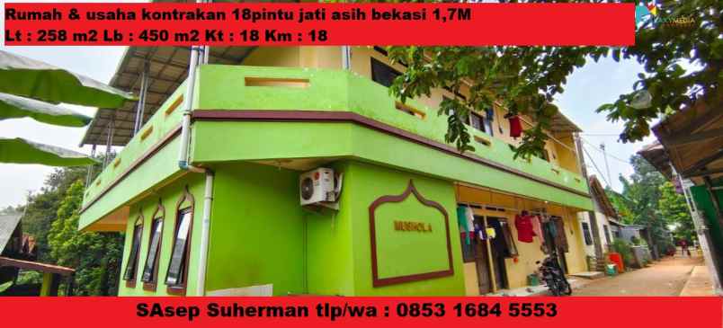 dijual rumah jati asih bekasi jawa barat