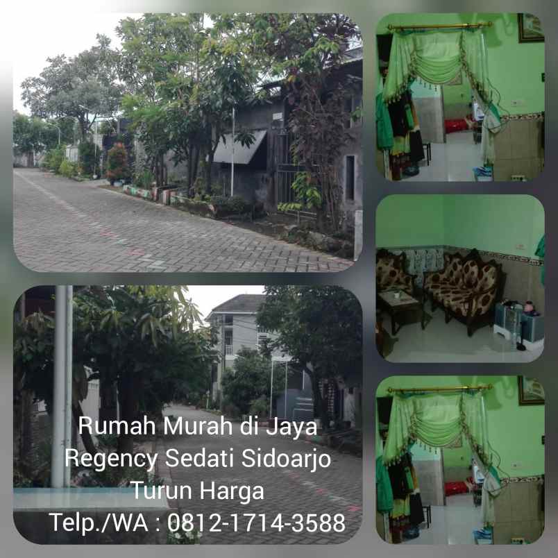 dijual rumah jaya regency sedati