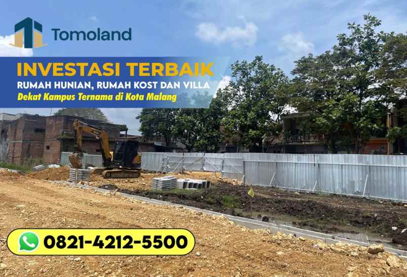 dijual rumah jl chili joyogrand blok