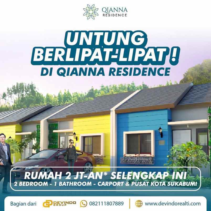 dijual rumah jl ciandum cibeureum hilie