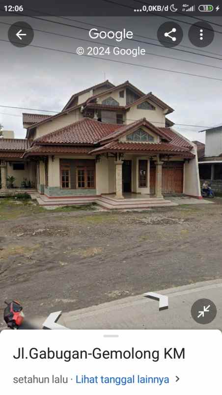 dijual rumah jl gabugan gemolong