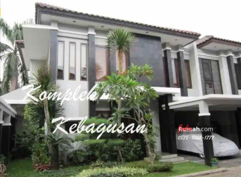 dijual rumah jl kebagusan raya