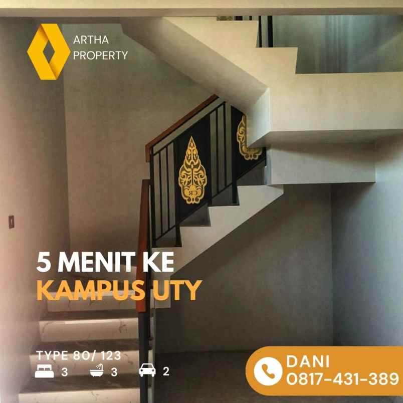 dijual rumah jl magelang jombor jongke