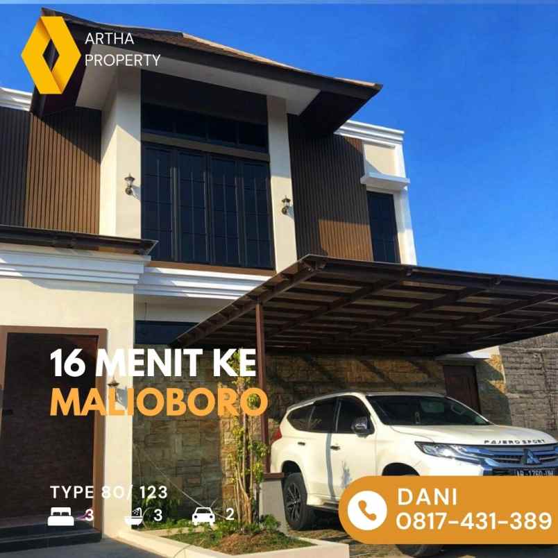 dijual rumah jl magelang jombor jongke