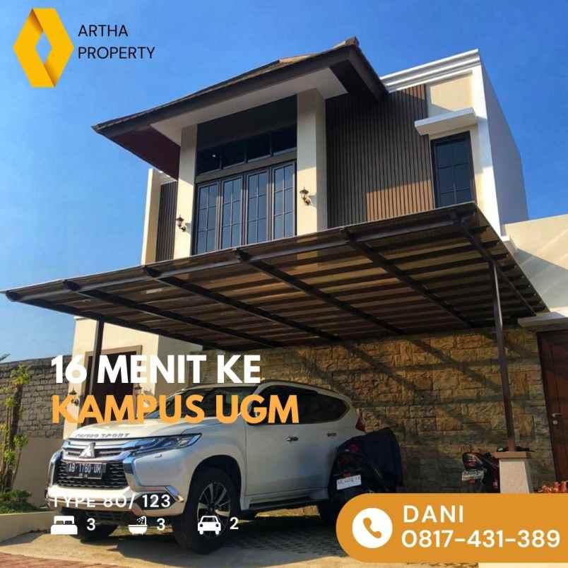 dijual rumah jl magelang jombor jongke