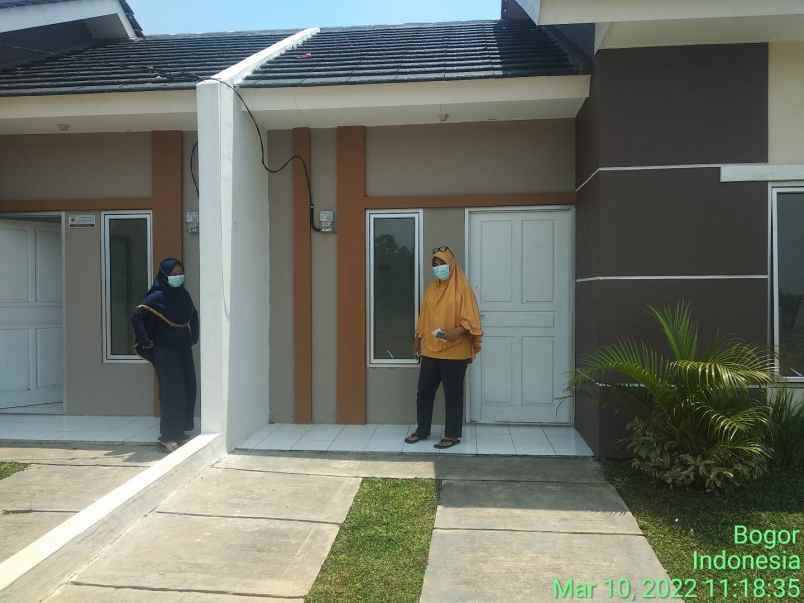 dijual rumah jl rw gembira sukamaju kec