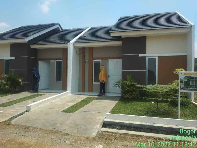 dijual rumah jl rw gembira sukamaju kec