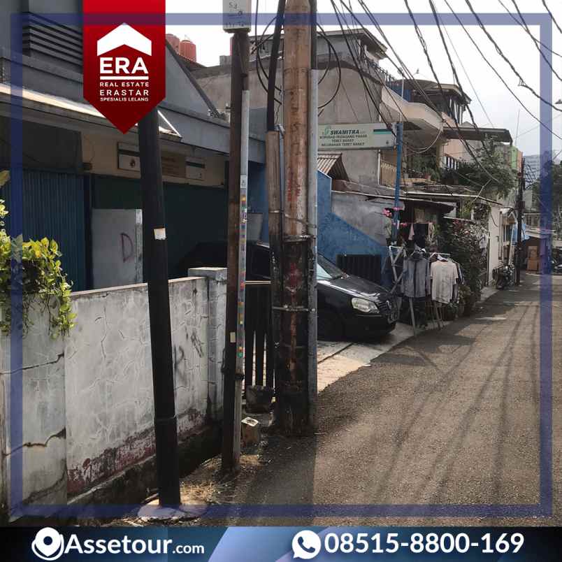 dijual rumah jl tebet barat dalam viii