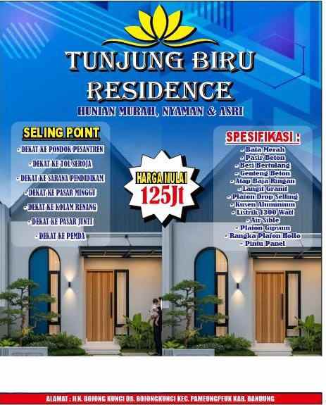 dijual rumah jln bojongkunci