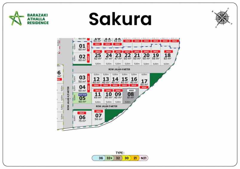 dijual rumah jln taman jaya ratu jaya