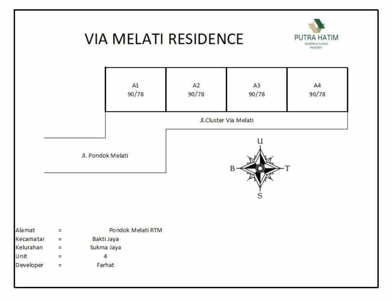 dijual rumah juanda depok