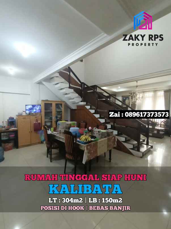 dijual rumah kalibata