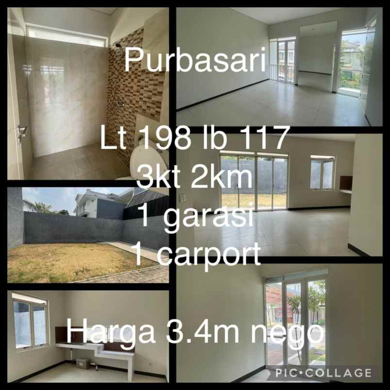 dijual rumah kota baru parahyangan