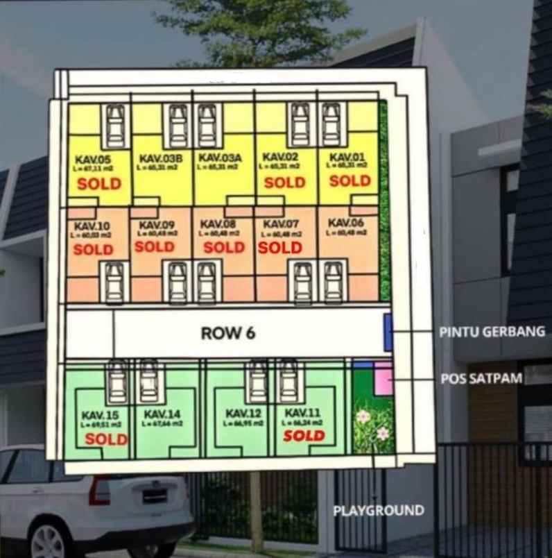 dijual rumah lokasi strategis akses