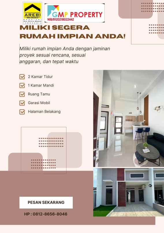 dijual rumah mekarsari