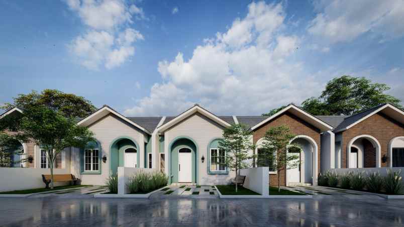 dijual rumah minimalis ada taman di bandung timur