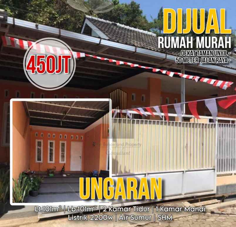 dijual rumah murah di ungaran