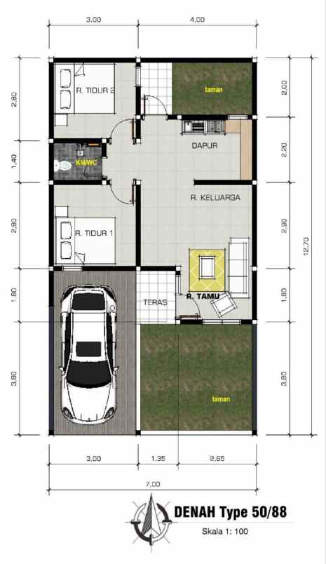 dijual rumah ngrampal sragen jawa tengah