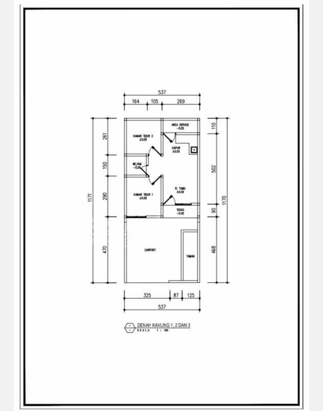 dijual rumah pancoran mas