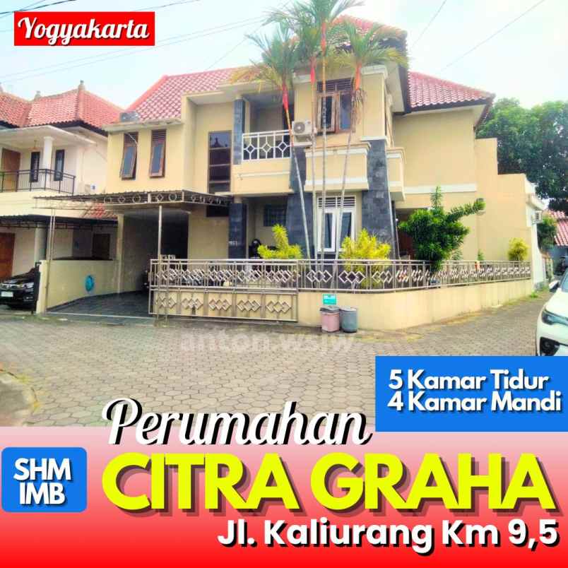 dijual rumah perum citra graha drono