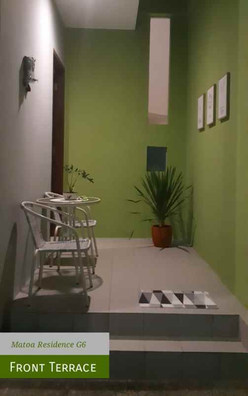 dijual rumah perumahan matoa residence