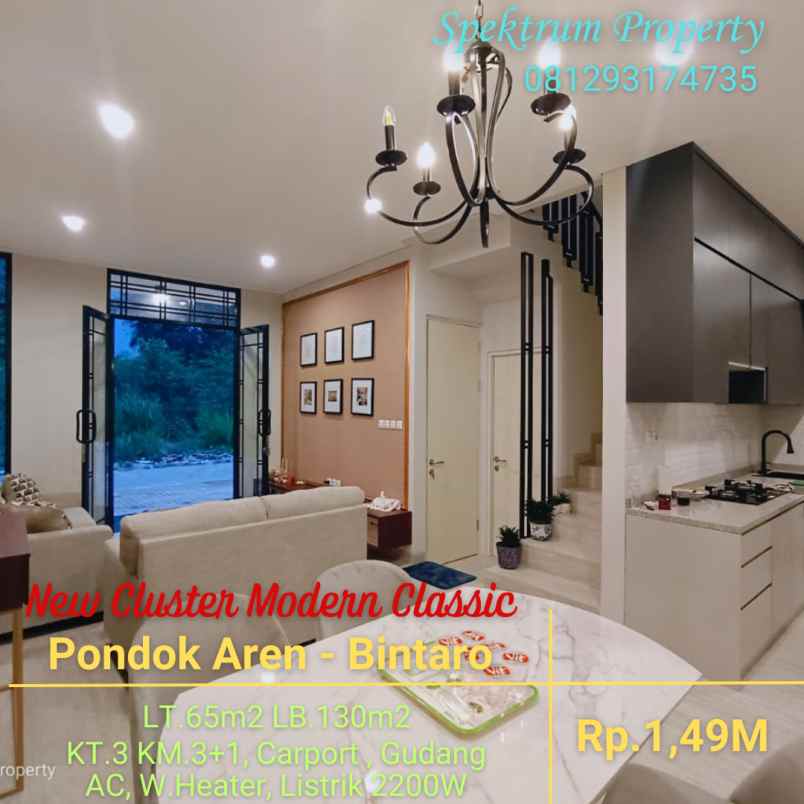 dijual rumah pondok aren bintaro