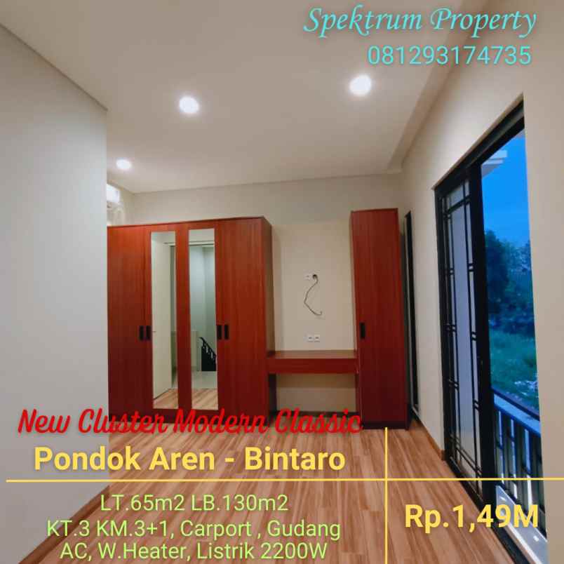 dijual rumah pondok aren bintaro