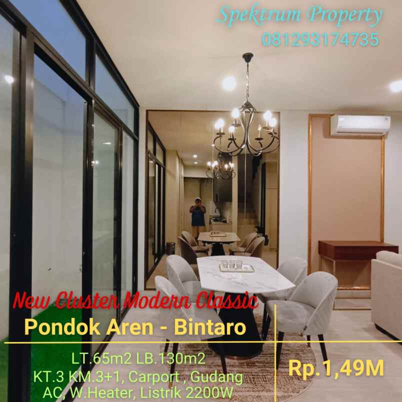 dijual rumah pondok aren bintaro