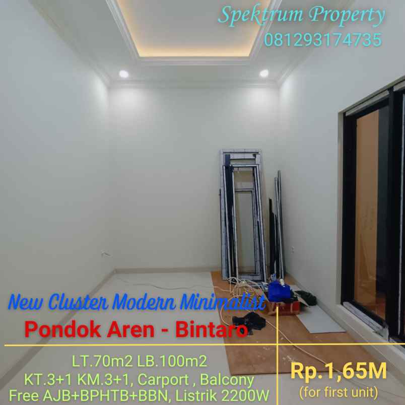 dijual rumah pondok aren bintaro