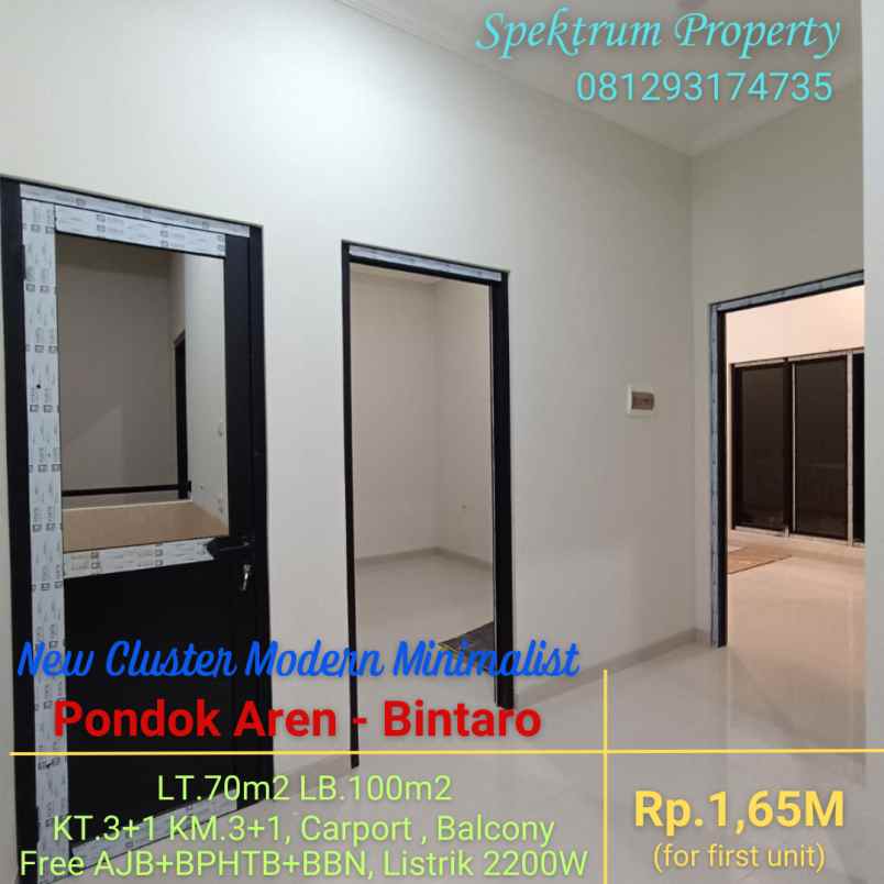 dijual rumah pondok aren bintaro