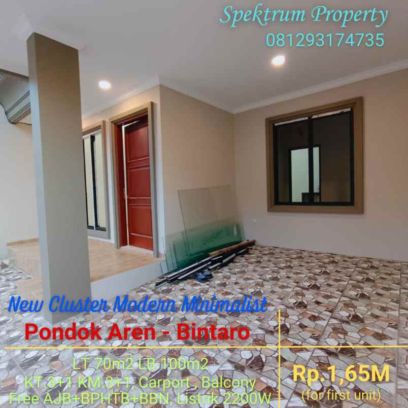 dijual rumah pondok aren bintaro