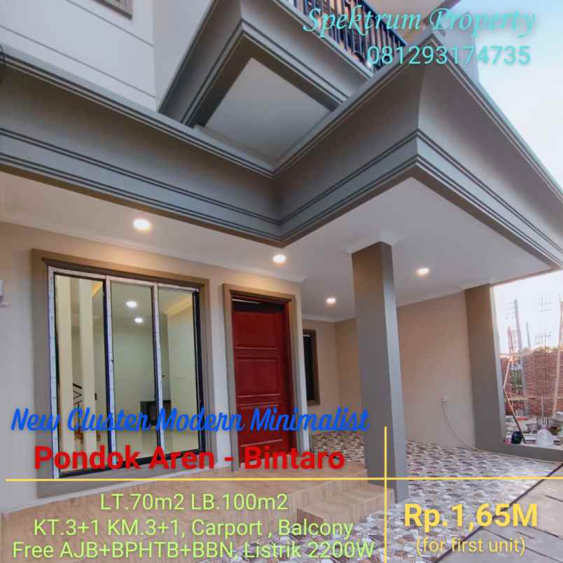 dijual rumah pondok aren bintaro